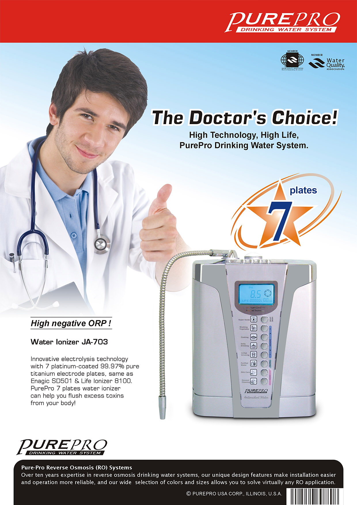 PurePro Water Ionizer